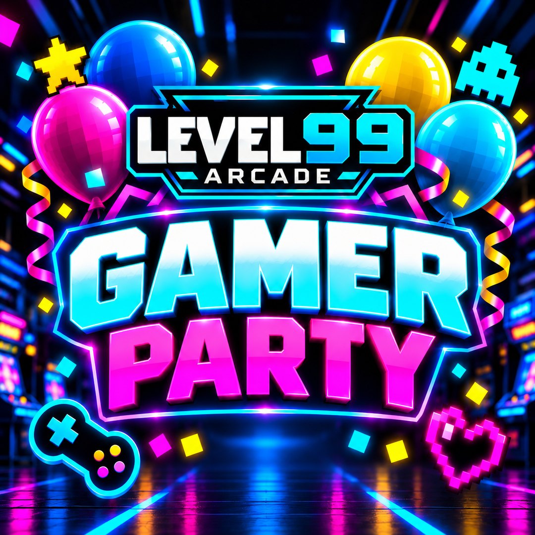 'GAMER' birthday party package